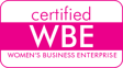 Certified Women Owned Business Enterprise Badge